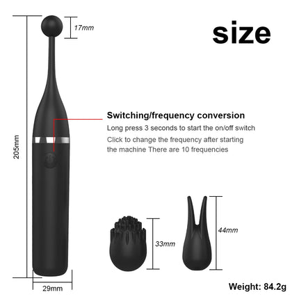 Powerful G Spot Vibrator High Frequency Vibrators Lick Clitoris Stimulator Masturbator Massage Sex Toys for Women Adult Products