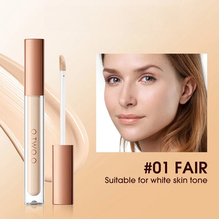 O.TWO.O Concealer Makeup Base Matte Lightweight Waterproof Eyes Dark Circles Foundation Cream Face Concealer Comestics