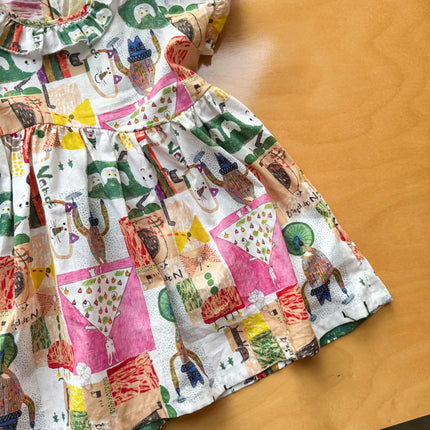RAISE Children Summer Shirts Outfits Boys Vacation Suit 2026 Kids Girls Print Dress Brother Sister Outfits Siblings Matching Set
