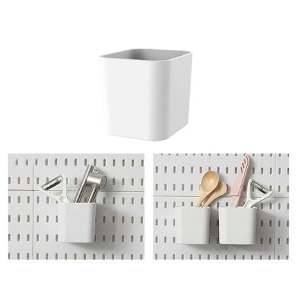 Peg board Wall Accessories Wall Organizer Mounting Display Diy Pegboard Kit Tool Storage Panel Board Rack Bathroom Kitchen