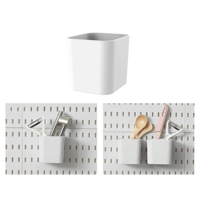 Peg board Wall Accessories Wall Organizer Mounting Display Diy Pegboard Kit Tool Storage Panel Board Rack Bathroom Kitchen