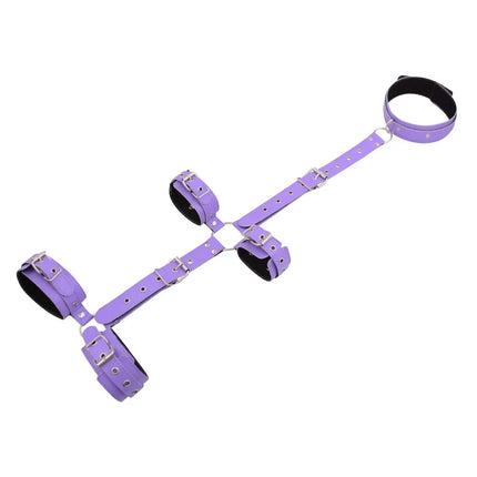 Sex Fetishs Toys Handcuff Wrist Ankle Cuffs Kit Flirting Sexual Toys Adult Products Adult Game For Couples Exotic Accessories