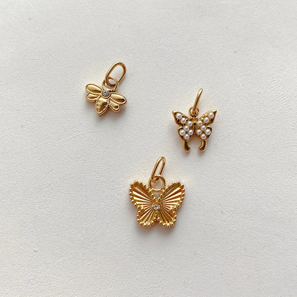 eManco Creative Stainless Steel Butterfly Charms High-quality Metal Making DIY Necklace Bracelet Jewelry Accessories Factory Out
