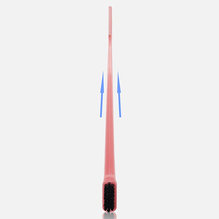 hair anti-static edge brush comb 2-in-1 double-sided edge control brush hair styling tool with comb,Special for real hair wigs