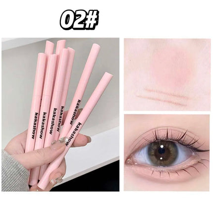 Meniscus Double-end Lying Silkworm Eyeliner Pencil Diamond Glitter Matte Eyeshadow Pen Brightening Cream Shadow Highligh Makeup