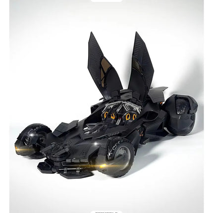 In Stock Xiwanshe BATMOBILE 1/12 ASSEMBLY MODEL Movable Model Toys Batman With LED Bat car