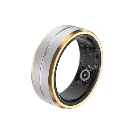 Smart Ring Heart Rate & Blood Oxygen Monitor with Photography Sleep Tracking Exercise Monitor Waterproof SR01 with Charging Case