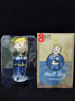 Anime Bobblehead Cute Vault Boy Full Set Action Figure Toys Collection Model Doll Desktop Ornament Display Boy Gifts