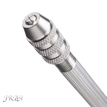 0.8-3.0mm Mini Hand Drill Woodworking Tools Drilling Rotary Tool Manual Twist Drill Bit Watchmaker Pin Vice Watch Repair Tools