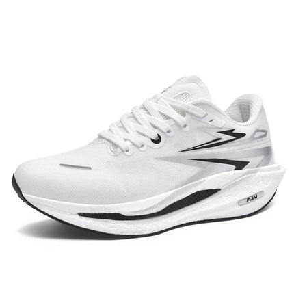 Running shoes for Outdoor use, Fashionable for Both Men and Women, Comfortable and Breathable sports and Casual shoes. black 10