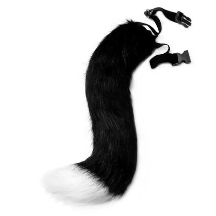 Costume Accessory Set Fox Ears and Tail Soft Faux Fur Hair Band Animal Themed Cosplay Halloween Party
