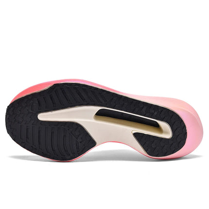 New Cushioning Running Shoes For Men Suitable Heavy Runners Lace Up Sports Women Non-slip Outdoor Athletic Male Sneakers