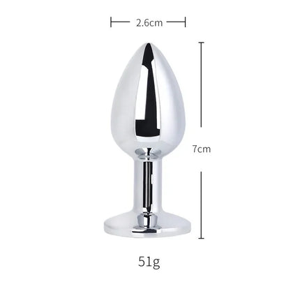 3 Sizes Metal Butt Plug Fox Tail Intimate Toys Bdsm Anal Extender Dilator Sex Shop Products Erotic Games Goods For Adults