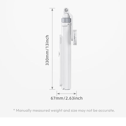 Ulanzi TT88 1.44M Overhead Selfie Stick Phone Tripod with Magnetic Clamp Wireless Remote Extension Tripod for LiveStreaming Vlog