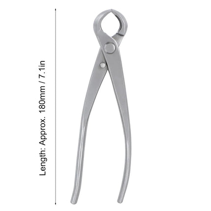 Concave Knob Cutter 180mm Stainless Steel Knob Cutter Ball Shear Scissors Landscape Modeling Garden Bonsai Tools Garden Scissors