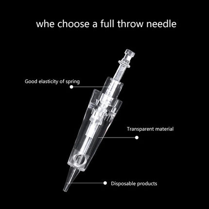 10pcs Tattoo Needle Permanent Makeup Machine Universal Needles Microblading Cartridge Needle For Eyebrow Eyeliner Lip Tattoo pen