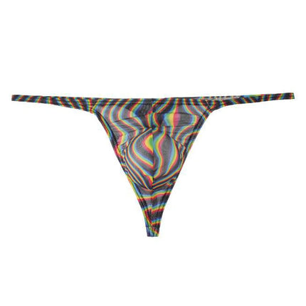 Men Print Thongs G Strings Briefs Sexy Accessories Hot Underwear Low Rise Bikini Sissy Pouch Hot Lingiere Breathable Underpants