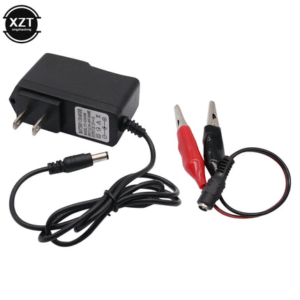 Universal 12V 1A Chargers Smart Lead Acid AGM GEL Battery Charger for Car Motorcycle 12 V Volt 7ah 10ah 20ah Auto Charging Unit