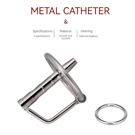 WAKEWAY 4Size Horse Eye Wand Male Urethral Dilator Urine Plug Erotic Toys Penis Ring Sm Insertion Horse Eye Tool