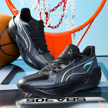 large-size basketball shoes wear-resistant summer sports sneaker with shock absorption professional combat for student children