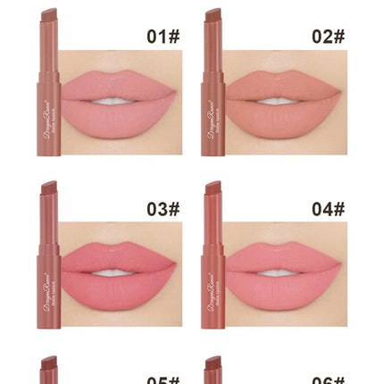 Nude Matte Lipstick Waterproof Lip Sticks Not Fading Sexy Red Velvet Lipsticks for Women Make Up Long Lasting Lip Cosmetics