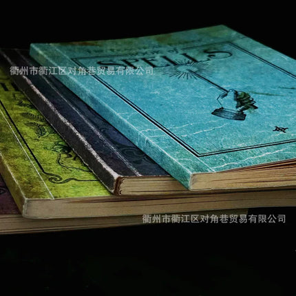 5styles Classic Movies Magic Book Spell Manual Anime Peripherals Cosplay Textbook Toys Children Partys Supplies Birthday Gifts