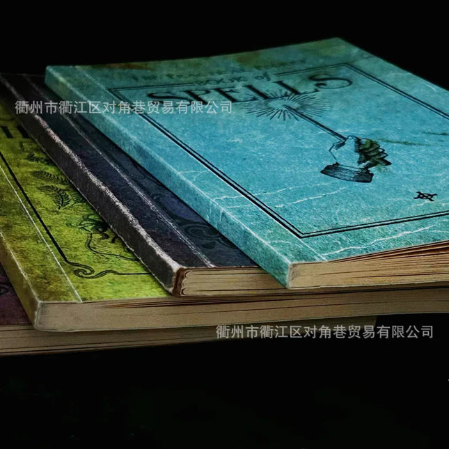 5styles Classic Movies Magic Book Spell Manual Anime Peripherals Cosplay Textbook Toys Children Partys Supplies Birthday Gifts