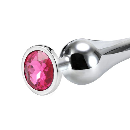Mini Sexy Metal Wear Outside Stainless Steel Anal Plug Dilator Adult Couple Masturbator Alternative Butt Plug For Men Women Gay