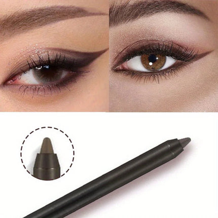 Matte Smooth Green Black Eyeliner Gel Pencil Fast-drying Waterproof Anti-sweat Lasting Eyeliner Pen Eye Beauty Makeup Cosmetics