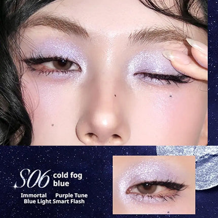 Colorkey Shimmer Pearl Glitter Monochrome Eyeshadow Brighten Crystal Highlight Waterproof Long-Lasting Face Makeup For Dinner