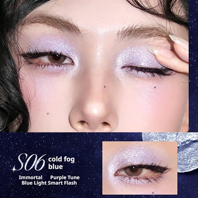 Colorkey Shimmer Pearl Glitter Monochrome Eyeshadow Brighten Crystal Highlight Waterproof Long-Lasting Face Makeup For Dinner