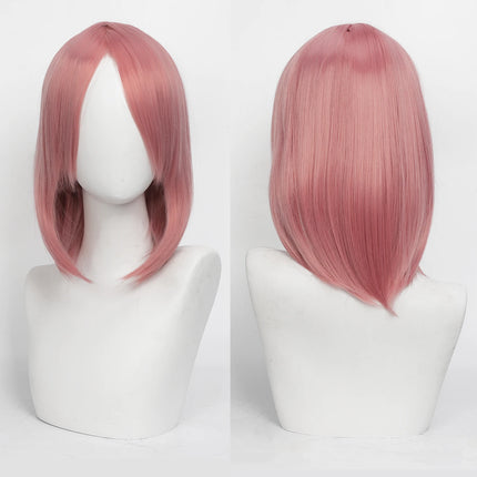 Synthetic Medium Length Cosplay Wig, Adjustable Headband,Multiple colors
