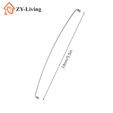 10Pcs Replacement Cheese Slicer Wires 5.5 Inch Stainless Steel Cheese Cutter Cheese Wire Pie Slicers for Cut Cheese Meats