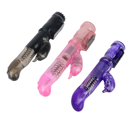 Rotate Dildos Anal Plug Rabbit Vibrators for Women Clitoris Vagina Butt Massage Sex Toys Adult Erotic Machine Female Sextoy Shop