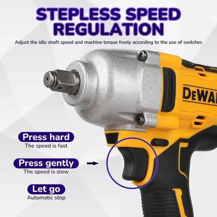 20V High Torque Impact Wrench / Clé à Chocs Haute Puissance 20V