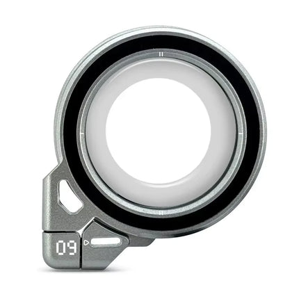 Aluminum alloy Magnetic Ring Phone Holder Ultra-thin strong magnetic N52 portable adjustable double-sided magnetic Phone Holder