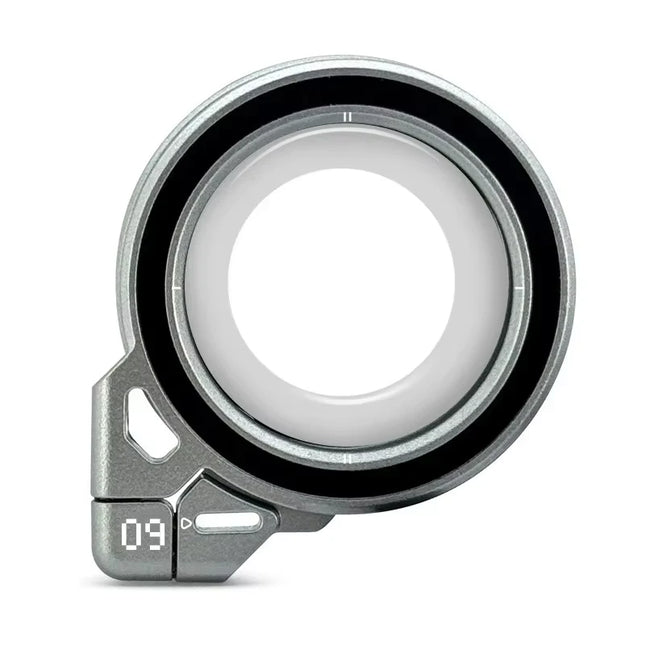 Aluminum alloy Magnetic Ring Phone Holder Ultra-thin strong magnetic N52 portable adjustable double-sided magnetic Phone Holder