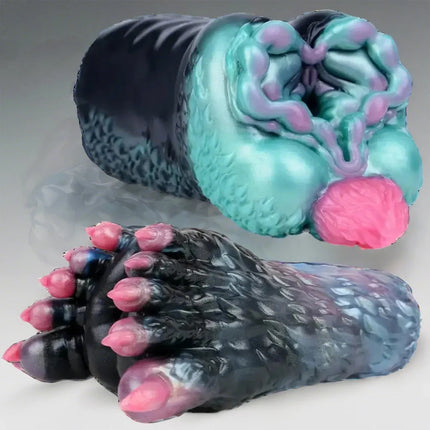 GEEBA Silicone Sex Foot Toys Fantasy Male Masturbator Unique Alien Stroker Adult Sex Toy Aritificial Vagina Pocket Pussy Stroker