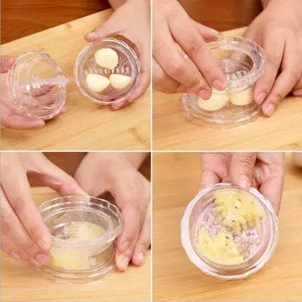 New Kitchen Multifunctional Garlic Crusher Manual Garlic Press Roll Crusher Chopper Home Appliance Kitchen Gadgets Accessories