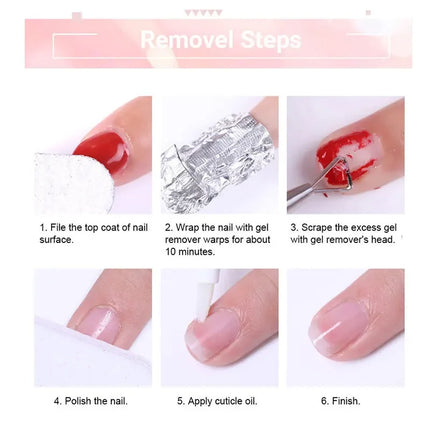 7ml Nude Pink Rubber Base Gel Nail Polish Foil Effect Semi Permanent Uv Gel Soak Off Self Leveling Gel Varnish Nail Art Base Gel