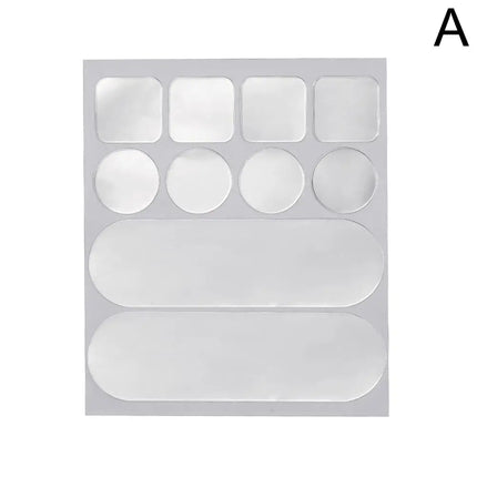 10-50Pcs Aluminum Foil Patch Waterproof Sticker Special Self-Adhesive Repair Sticker For Kitchen Pot Bowl Basin Bucket And Jar
