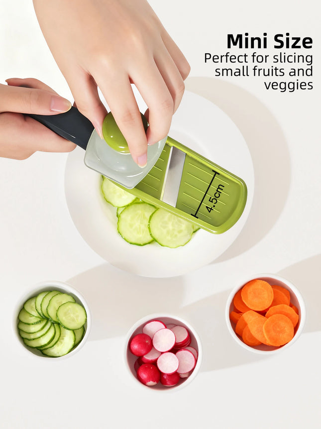 Joie Mini Mandoline Slicer Stainless Steel Vegetable Cutter for Potato Carrot Cucumber Cheese Kitchen Accessories Tools