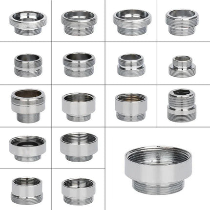 1Pcs Lots M22 to M20 M18 M28 Thread Stainless Steel Connectors Faucet Joints Kitchen Water Tap Adapter Water Purifier Accessory