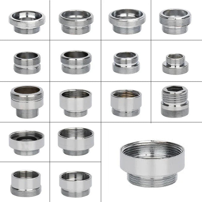 1Pcs Lots M22 to M20 M18 M28 Thread Stainless Steel Connectors Faucet Joints Kitchen Water Tap Adapter Water Purifier Accessory
