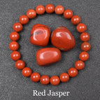13 Red Jasper / 21cm-8.3inch / 8mm beads