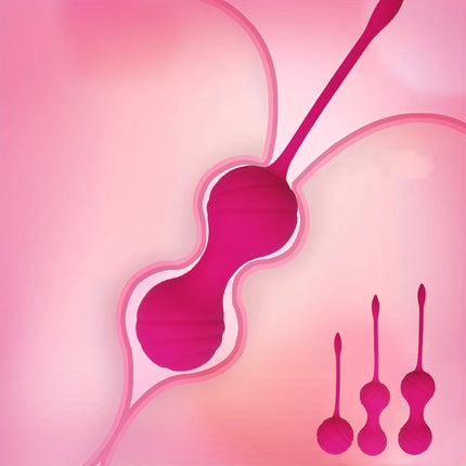 Smart Kegel Exercise Ball Kit for Women Controlled Vibrating Geisha Ball  Vaginal Trainer & Pelvic Toner with Vibration