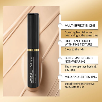 Dark Circles Concealer Stick Under Eye Cover Acne Pigmentation Blemishes Coverage Waterproof Lightweight Natural Daily Makeup