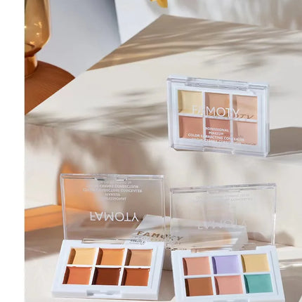 Nine-tone Concealer Spotty Acne Print Dark Eye Circles Tear Gap Brightening Skin Tone Lasts Forever