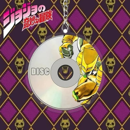 Anime JoJo Bizarre Adventure Acrylic key ring keychain Figure Cute Cosplay Plate Desk Decor Sign Figures Bag charm holiday Gift