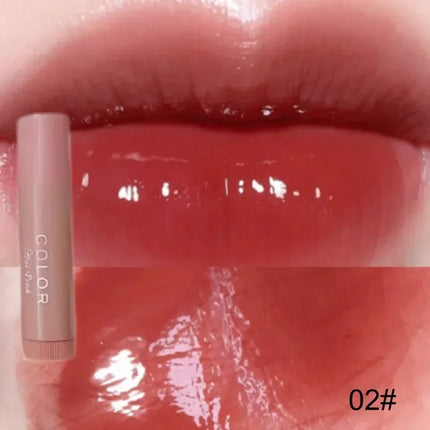 1PC Moisturizing Color Lipstick Lip Balm Waterproof, Nourish and Non-greasy, Lip Gloss, Beauty Lips Makeup Cosmetic